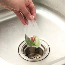 300 Pcs/100 Pcs Mesh Sink Filter Bags,Suitable For Kitchen Sink Garbage Filters, Vegetable Washing Pools, Dish Washing Pools, Household Disposable Drain Racks, Drain Nets, Etc. Disposable Sink Filters, Vegetable Basins, Pool Cleaning, Anti-Leakage Nets, Pocket Nets, Ground Leakage Nets. - Multicolor - View 9