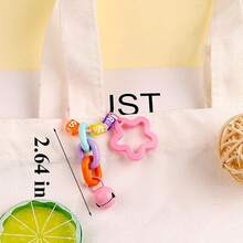 36Ps 9 Colors Acrylic Star Bell Keychain,Stars Colorful Keychainn Bulk,Keychain For Women Keys Backpack KeychainsChristmas - Chuông đôi sao đơn - Xem 10