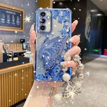 Azul + soporte + cadena