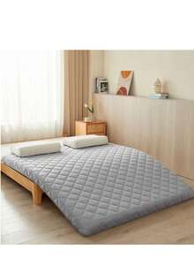 3D Digital Foam Mattress Knitted In A Circle Gray - Gris Claro - Ver 2