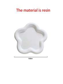 1pc Cloud Shaped Tray, Nordic Style Jewelry Storage Tray, Jewelry Collection Decorative Tray, Jewelry Display Tray, Women's Gift, Home Decor Bedroom Decor, Elegant Cloud-Shaped Ceramic Tray - Single Layer Luxury Jewelry And Perfume Display Stand, Jewelry Tray, Home Living Room Office Key Storage - Perfect Gift For,Cute Cartoon Shooting Props Jewelry Storage Plate Display Plate Gifts For Women, Back To School.