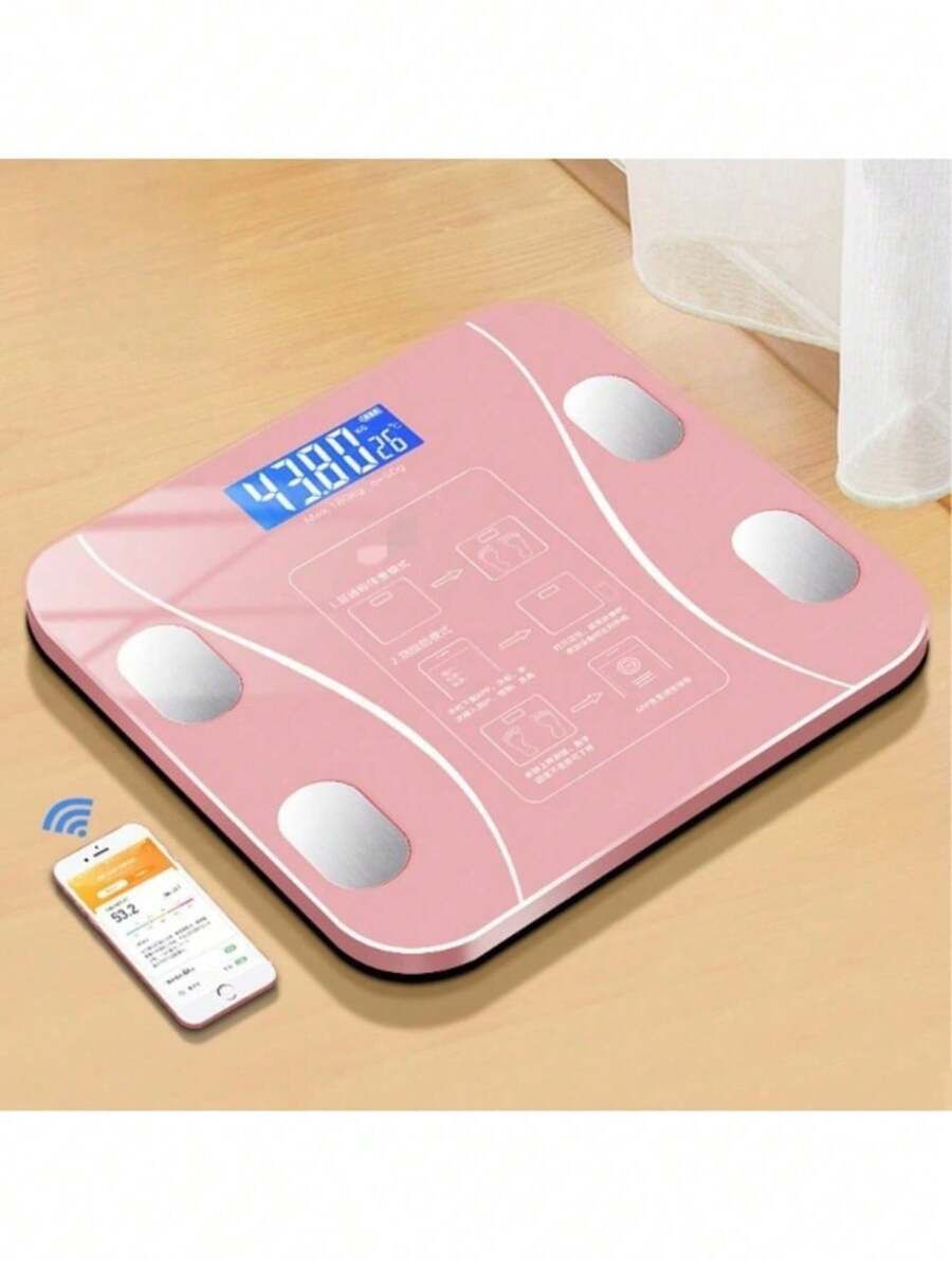 Báscula de grasa corporal, báscula inteligente Bluetooth, báscula electrónica multifunción, báscula de peso, báscula de salud, báscula de medición de grasa, analizador de composición corporal digital Bluetooth 4.0, 79 datos relacionados de alta precisión compatible con Android e iOS