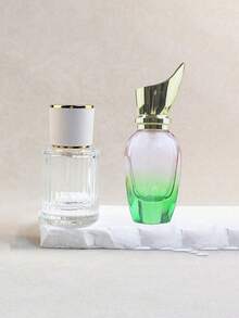 1 szt. 30 ml/50 ml/100 ml wysokiej jakości szklana butelka z rozpylaczem do perfum, napełniana pusta butelka na perfumy, przenośny pojemnik podróżny, dekoracja do domu, wybór na prezent na Boże Narodzenie i Nowy Rok