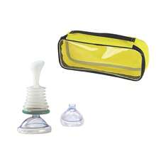 1 dispositivo + 1 máscara grande + 1 máscara pequeña + bolsa de almacenamiento, dispositivo antiahogo, dispositivo de rescate por ahogo para adultos, dispositivo portátil de succión de vías respiratorias, dispositivo de Heimlich para kit de primeros auxilios en el hogar y viajes