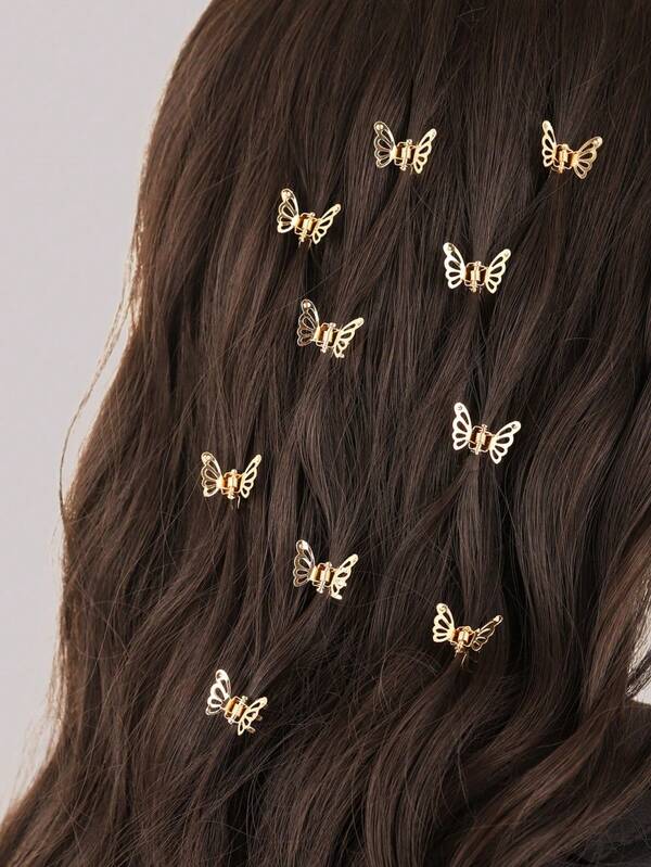 20pcs Butterfly Dreadlock Hair Rings With Tassel, Adjustable Alloy Hair Cuff For Women, Suitable For Daily Wear, Hair Accessories, Hair Tools, Beauty Accessories, Curly Hair Accessories For Women, Fall, Travel, Hair Tools, Accessories Women, Hair Stuff,Fall,Hair,Hair Accessories,Accessories,Hair Accessories For Women,Travel,Hair Accessories,Accessories Women,Hair Accessory,Hair Accessories Women,Hair Tools,Hair Stuff,Stuff,Beauty Accessories,Gifts,Travel,Gifts For Women,Hair Stuff,Stocking Stuffers