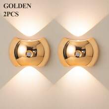 LED Smart Motion Sensor Wall Light, Wireless LED Wall Lamp, Battery Powered Night Light, Rotatable, Easy Installation, Adjustable Color Temperature And Brightness, Suitable For Corridor, Bathroom, Bedroom, Kitchen, Cabinet, Stairs, Entrance, Bedside, Table, Wardrobe, Home Decor, Living Room - Multicolor - View 14