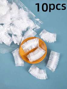 100/200个一次性耳罩，防水，适用于染色、淋浴、沐浴、美容、洗发，防止水进入耳孔 - 彩色 - 查看 10