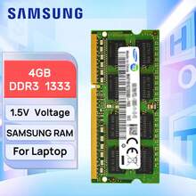 Samsung Laptop Memory DDR3 1.5V 1333MHz 1600MHz 4GB RAM 204pin SO-DIMM Memory Stick For Laptop Notebook Christmas Gift / Xmas Gift / New Year 2026/Holiday / Xmas Edition