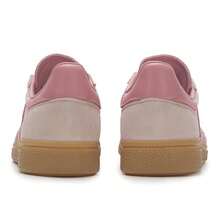 Adidas Women's Handball Spezial W Low-Top Lace-Up Casual Comfortable Shoes, Lightweight Outdoor Sports Sneakers - Miracle Quartz/Miracle Purple - View 5