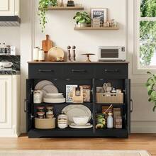 Kitchen Storage Set - Black and Brown. - View 5
