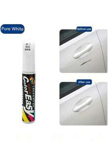 4 件装补漆笔，汽车漆面划痕修复，快速简便修复轻微汽车划痕，汽车美容工具（款式随机）