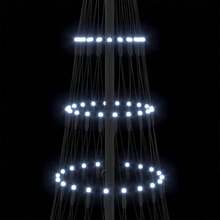 LED Weihnachtsbaum Kaltes Weiß 138,5 x 138,5 x 399 cm Metall-XY692197