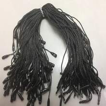 Cordón de etiqueta colgante de poliéster, firmemente cerrado, adecuado para ropa, zapatos, etiquetas de equipaje, etiquetas de regalo, etiquetas de precio y accesorios DIY