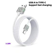 1pc Shiny Rhinestone Car Charger, Fast Charging USB Type-C Car Phone Charger, Diamond Adapter, Compatible With Phones, Dashcams, GPS And Other Devices, Ideal Gift For Men And Women On Holidays/Birthdays - Multicolor - View 34