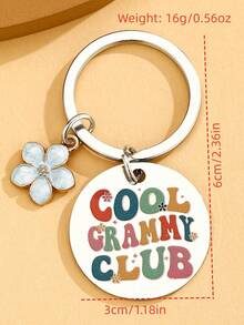 送给奶奶的生日礼物，独特的奶奶礼物创意，孙辈送给奶奶的最佳礼物，酷炫的奶奶钥匙扣，生日、圣诞节、母亲节礼物，送给奶奶的包包挂饰，汽车饰品，送给老师、朋友、姐妹的礼物