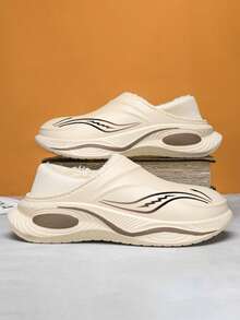 Botas de tobillo con puntera redonda nuevas de invierno para hombres, con forro de algodón acolchado y cálido. Pantuflas de algodón cálidas para interiores. Botas de nieve. Zapatos de invierno cálidos y cómodos para usar en interiores.