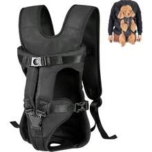 Mochilas Porta Perros Delanteras Ajustables, Mochila de Transporte para Perro, Mochila Impermeable Transpirable para Perro Mediano Pequeo, Bolsa de Viaje para Senderismo y Ciclismo Large - Extra grande - Ver 9