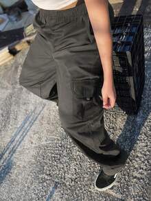 Dazzling Men's Large Plus Size Pants With Style And Comfort - 深灰色 - 查看 2