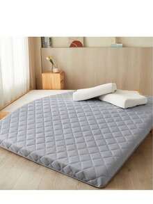 3D Digital Foam Mattress Knitted In A Circle Gray - Gris Claro - Ver 6