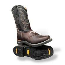 Cowboy    Bordado  Cremallera lateral    Vacaciones - Color caoba - Ver 7