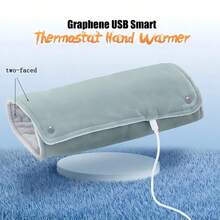 1 pieza Almohadilla de calefacción de grafeno, Alfombra de calefacción alimentada por USB para uso doméstico, Almohadilla de calefacción multifuncional para el cuello, hombros y Body, Adecuada para oficina y ocio - Multicolor - Ver 12