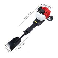 kangten 52CC 2-Stroke Portable Garden Tree Digger, Gas Petrol Powered Excavator - A - View 7
