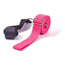 1 Set Flexible Yoga Stretch Strap With D-Ring, Leg Stretching Band For Dance, Gymnastics, Resistance Fitness Training - Multicolor - View 10