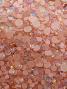 2G/1Beutel Opal 3D Nagelkunst Strasssteine ohne Heißkleber, funkelnde Kristall Strasssteine, Pink Weiß Blau, DIY Nageldekoration, Nagelzubehör - Verschiedenfarbig - Übersicht 16