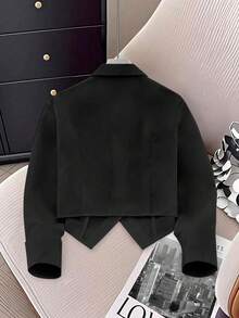 Women's Striped/White/Black Asymmetrical Hem Shirt With Tie: It Combines Vintage Western, Retro, And Casual Styles, And Is Very Suitable For Fashionable Women In Daily And Dating Occasions, As Well