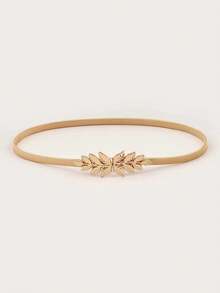 1pc Leaf Belt Elegant Summer, School Fall, Autumn, Halloween - Vàng - Xem 2