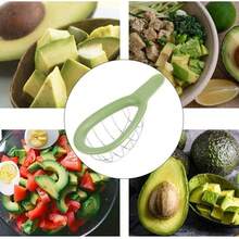 Multi-Functional Avocado Slicer, Kiwi Cutter, Avocado Pitter Tool - Green - View 2
