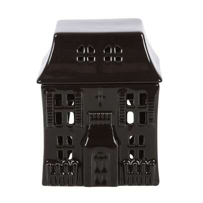 Something Different Haunted House Oil Burner (Black) - 100% Mixed - (SD5564)