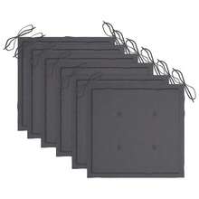 Klappbare Gartenstühle 6 Stk. mit Kissen Massivholz Akazie-XY393719