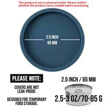 2 szt./zestaw silikonowych pokrywek na karmę dla zwierząt, artykuły do karmienia zwierząt, pasujące do średnich składanych puszek na karmę dla zwierząt