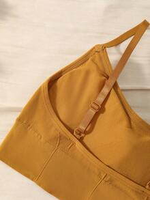 3件套女士无背透气无钢圈文胸 - 彩色 - 查看 3