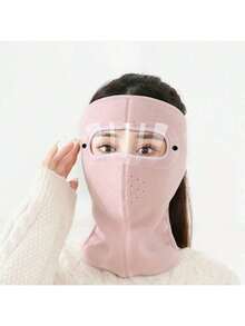 Conjunto de invierno que incluye gafas y máscara facial, a prueba de viento y nieve, transpirable y lavable, pasamontañas, adecuado para actividades al aire libre, ciclismo, esquí, escalada, gran regalo para el Día de San Valentín