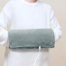 1 pieza Almohadilla de calefacción de grafeno, Alfombra de calefacción alimentada por USB para uso doméstico, Almohadilla de calefacción multifuncional para el cuello, hombros y Body, Adecuada para oficina y ocio - Multicolor - Ver 11