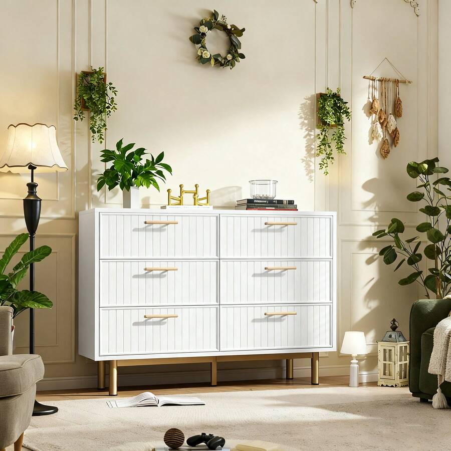 Dressers & Chests Of Drawers - White - View 1