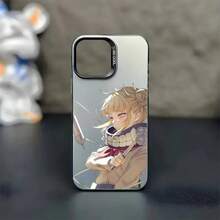 Funda de teléfono H-Himiko T-Toga Waifu Anime para 17,16,15,14,13,12,11,Pro,MAX air, cubierta negra mate a prueba de golpes - Z3 - Ver 6