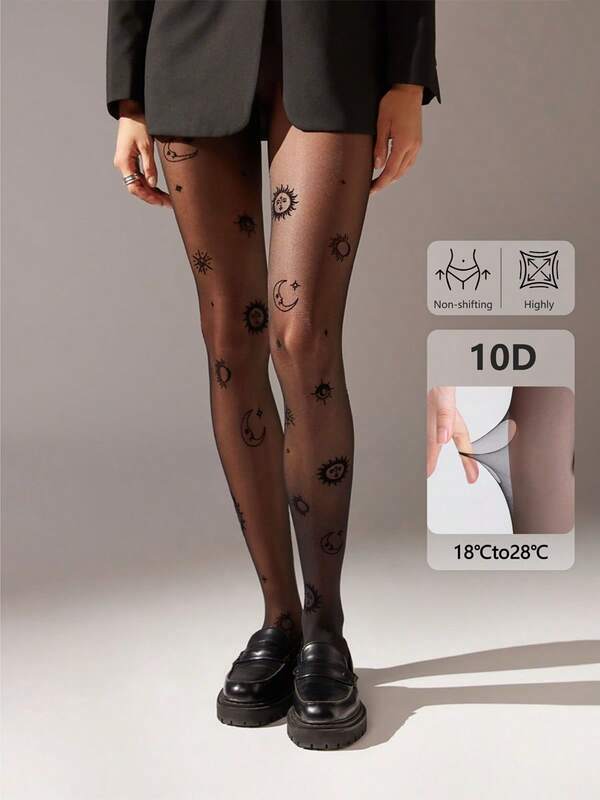 Leggings florales ultra negros y sexys para mujeres, mallas transparentes suaves y antipelusa con gran elasticidad, versátiles para el transporte diario, el hogar, al aire libre, viajes y para usar en capas