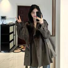 Women Trench Coats - Picture Color - View 7
