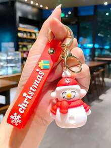 1 Stück - Neue süße Weihnachtsmann Schlüsselanhänger Cartoon Schlüsselanhänger Auto Anhänger Rucksack Hängeaccessoires Kleine Geschenke, Weihnachtsdekoration Geschenke für Menschen Taschenbaumler Auto Lehrer Schwester Geschenkideen