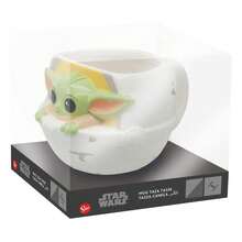 Stor Grogu 3D 陶瓷杯 - 曼達洛人 - 白色 - 查看 1