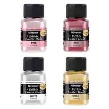 可食用闪光粉亮片珠光粉食品装饰撒粉，适用于饮料、葡萄酒、蛋糕、糖果、甜点、烘焙店、餐厅、素食 - 彩色 - 查看 38