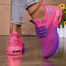 Comfortable,Casual,Commuter,Mothers Day Gifts ,Holiday,Halloween,Christmas,Personalized,Halloween Women's Fashion,Fallfreshnes,Women's Sneakers - Available In Three Colors: Bright Pink, White And Bright Orange. Women's Casual Shoes, Lightweight Blade Sole, Breathable Knit, Lace-Up Rebound Cushioning, Suitable For Walking And Tennis, Sports Style2025 Autumn New Arrivals Women's Lightweight Stylish Sneakers - Low-Top  Sole For All-Day Wear, Casual Sneakers |   Low-Top Sneakers |   Lace-Up Closure, Comfortable, Non-Slip, Lace-Up Casual Sneakers With Cushioned Insoles, White Stripe Design (These Shoes Are Perfect For Swapping With Friends At The Start Of The New School Year. They Are A Must-Have Accessory For Showing Off Your Campus Style During The Back-To-School Season, And Are A Must-Have For Running, Exercising, Attending Classes, Shopping, And Playing.) . They Are A Must-Have Item For Halloween Costume Outfits And Also Very Suitable For Wearing With Clothes In The Autumn Season.