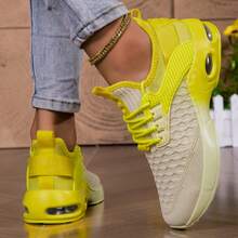 Comfortable,Casual,Commuter,Mothers Day Gifts ,Holiday,Halloween,Christmas,Personalized,Halloween Women's Fashion,Fallfreshnes,Women's Sneakers - Available In Three Colors: Bright Pink, White And Bright Orange. Women's Casual Shoes, Lightweight Blade Sole, Breathable Knit, Lace-Up Rebound Cushioning, Suitable For Walking And Tennis, Sports Style2025 Autumn New Arrivals Women's Lightweight Stylish Sneakers - Low-Top  Sole For All-Day Wear, Casual Sneakers |   Low-Top Sneakers |   Lace-Up Closure, Comfortable, Non-Slip, Lace-Up Casual Sneakers With Cushioned Insoles, White Stripe Design (These Shoes Are Perfect For Swapping With Friends At The Start Of The New School Year. They Are A Must-Have Accessory For Showing Off Your Campus Style During The Back-To-School Season, And Are A Must-Have For Running, Exercising, Attending Classes, Shopping, And Playing.) . They Are A Must-Have Item For Halloween Costume Outfits And Also Very Suitable For Wearing With Clothes In The Autumn Season.