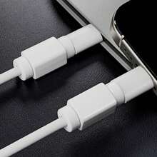 8个/套 线缆保护套，耐用充电线保护套，适用于手机、USB、平板电脑、非电子配件，保护充电线。 - 白色 - 查看 8
