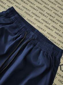 Quần Cargo cạp rút dành cho nữ, thiết kế túi, quần chạy bộ ngoài trời thường ngày cho mùa xuân và mùa thu - Màu xanh lam - Xem 6