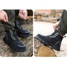 Women Work & Utility Shoes - Black - View 4