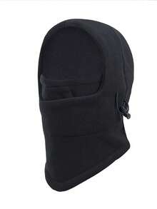 1pc Kids Full Face Ski Mask Neck Warmer, Children Wool Balaclava Hat For Boys And Girls Ski Cap - Multicolor - View 7